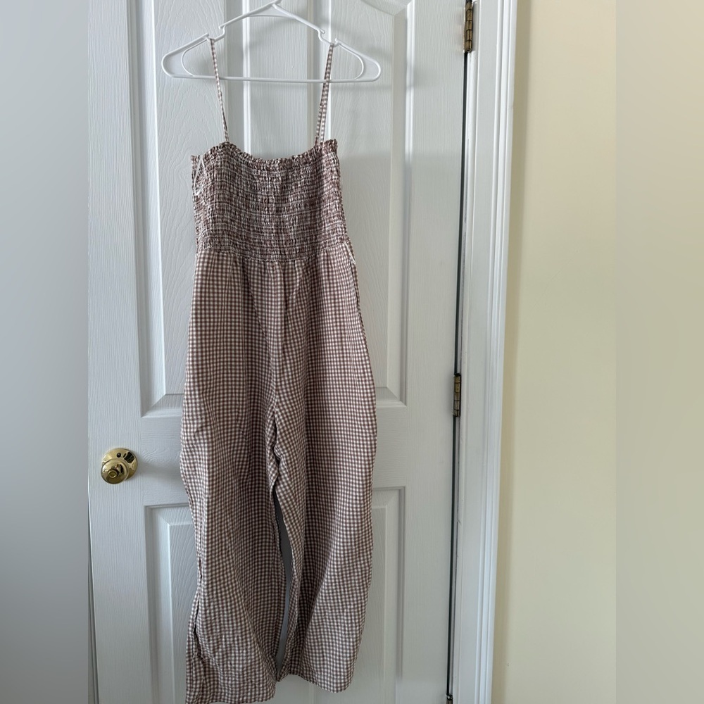 House of Harlow 1960 Checkered Jumpsuit